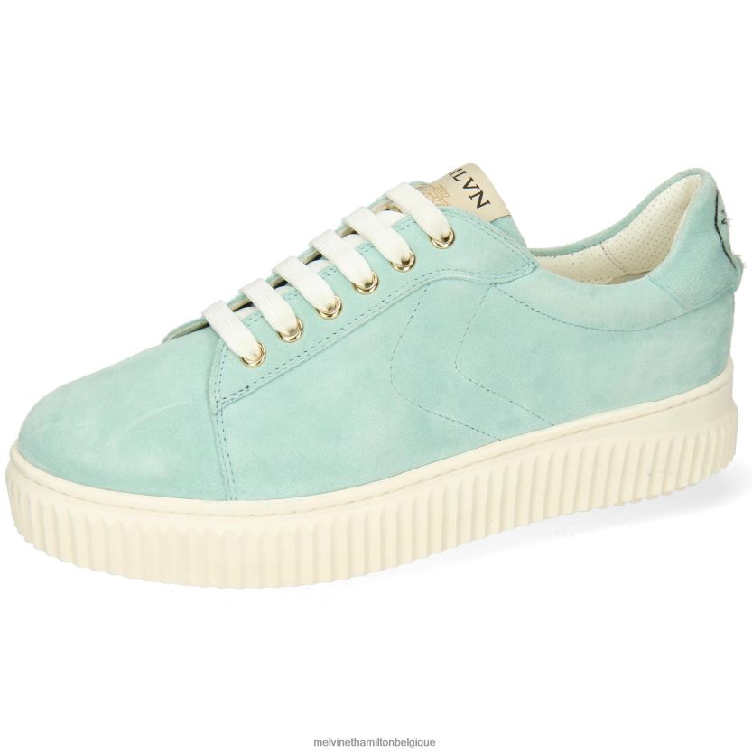 Melvin & Hamilton femmes nouri 11 R442281776 baskets turquoise