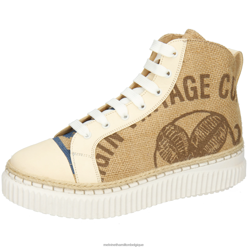 Melvin & Hamilton femmes nouri 12 R442281850 baskets beige