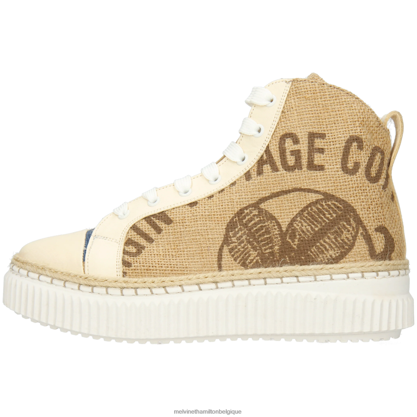 Melvin & Hamilton femmes nouri 12 R442281850 baskets beige