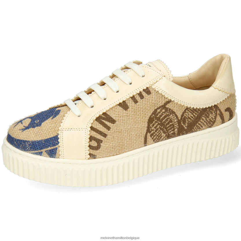 Melvin & Hamilton femmes nouri 26 R442281787 baskets beige