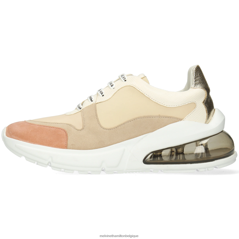 Melvin & Hamilton femmes paméla 4 R442281817 baskets beige