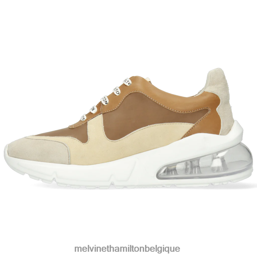 Melvin & Hamilton femmes paméla 4 R442281859 baskets brun clair