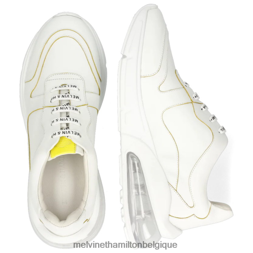 Melvin & Hamilton femmes paméla 4 R442281868 baskets blanc