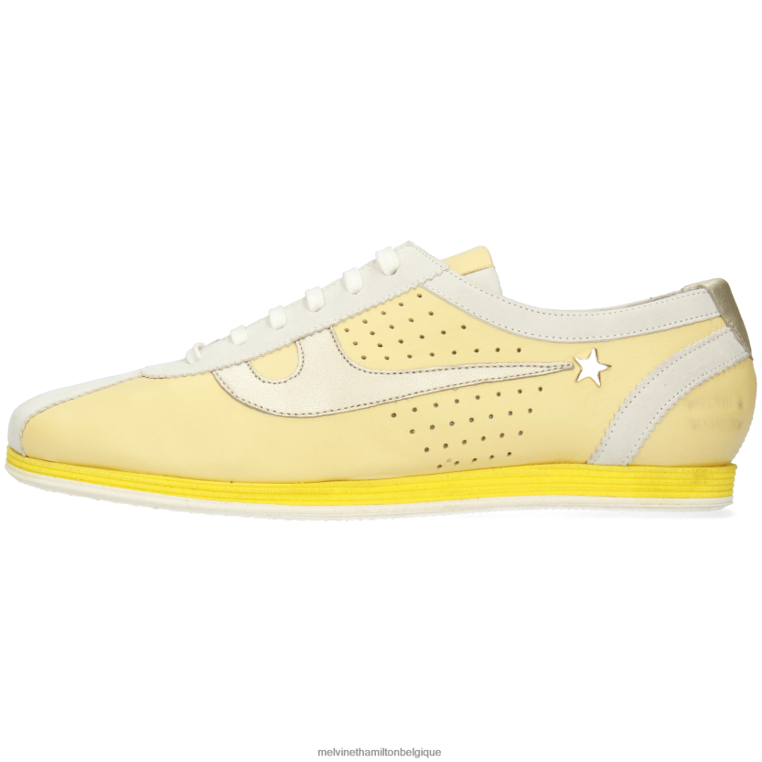 Melvin & Hamilton femmes perle 1 R442281801 baskets jaune