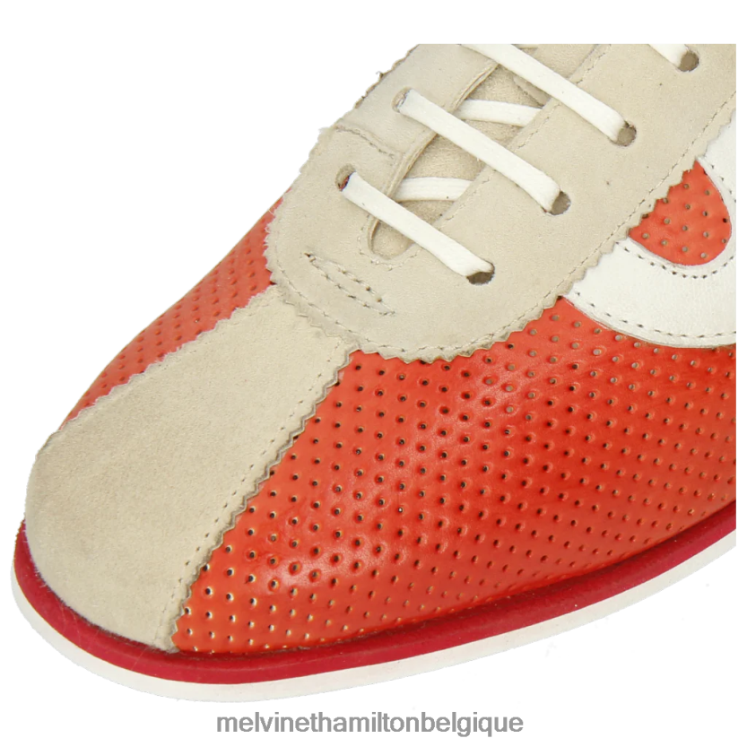 Melvin & Hamilton femmes perle 1 R442281871 baskets rouge
