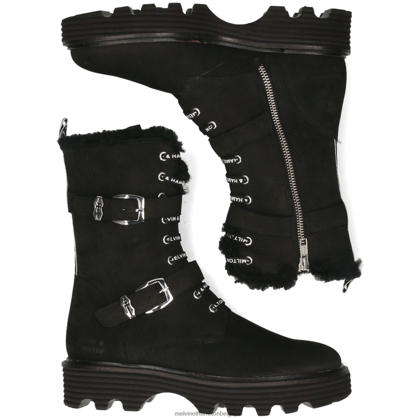Melvin & Hamilton femmes Léonie 15 R442281259 bottes noir