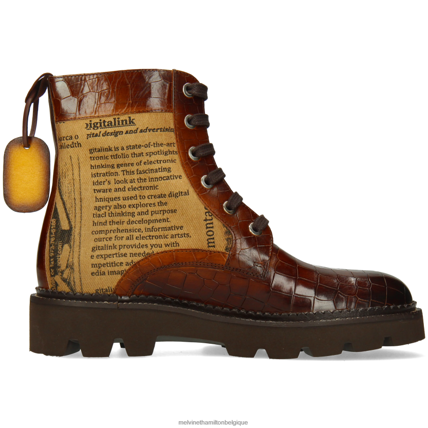 Melvin & Hamilton femmes Marie 7 R442281180 bottes brun