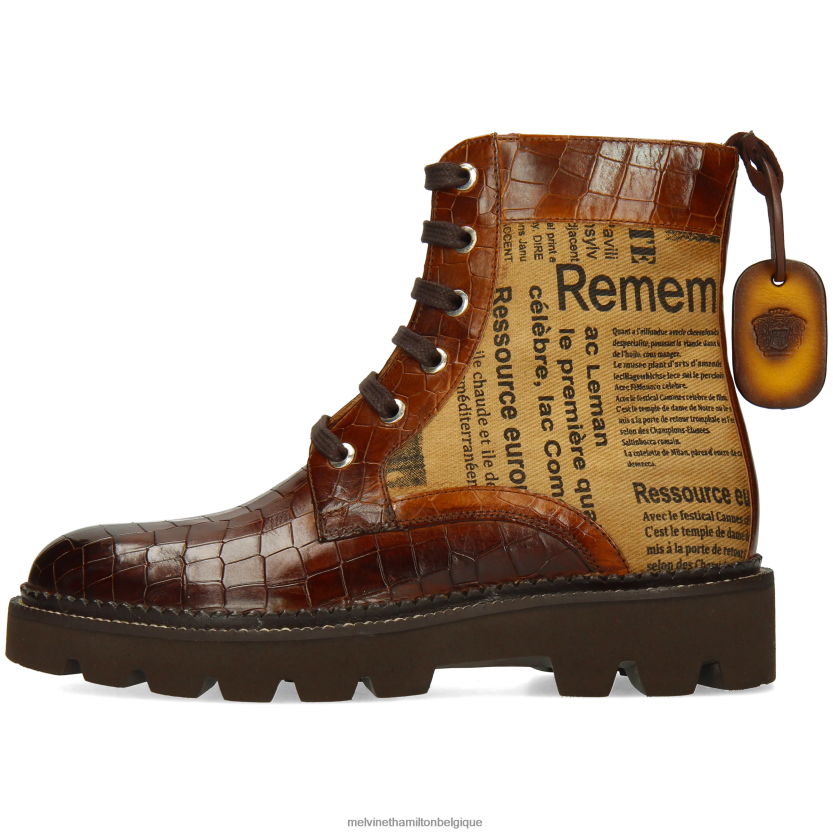 Melvin & Hamilton femmes Marie 7 R442281180 bottes brun