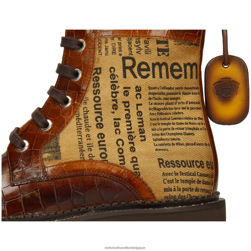 Melvin & Hamilton femmes Marie 7 R442281180 bottes brun