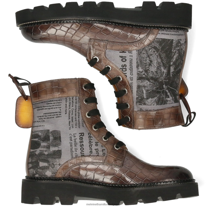 Melvin & Hamilton femmes Marie 7 R442281196 bottes gris