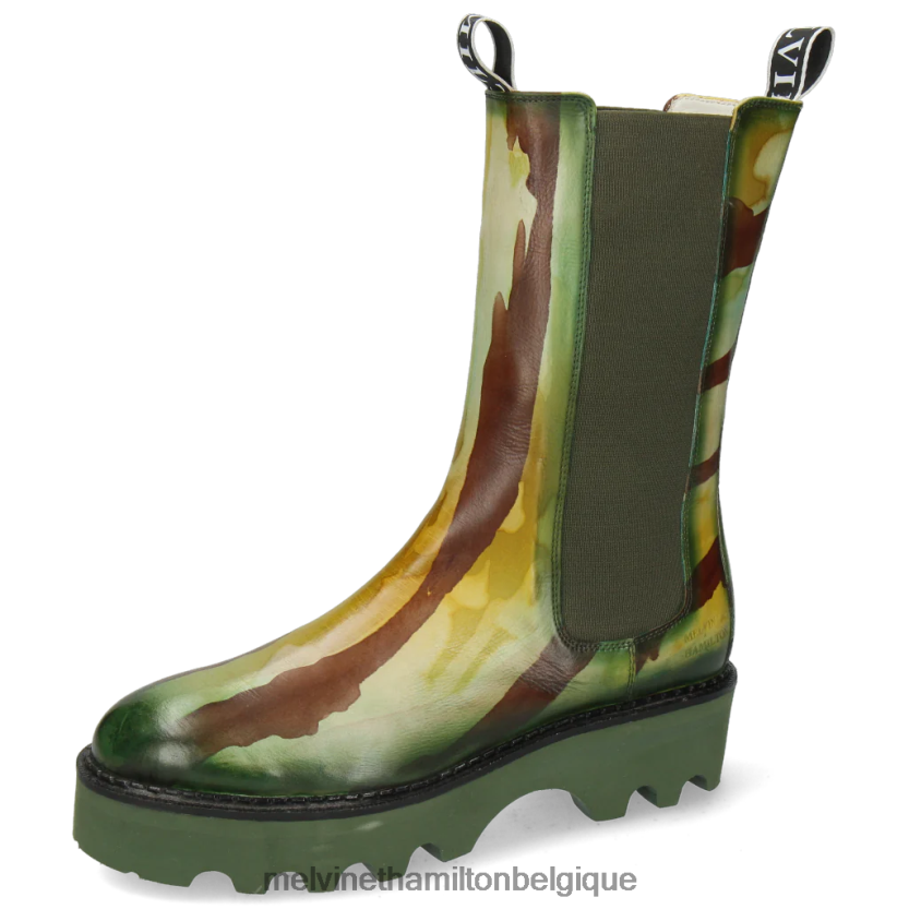 Melvin & Hamilton femmes Sybille 5 R442281218 bottes vert