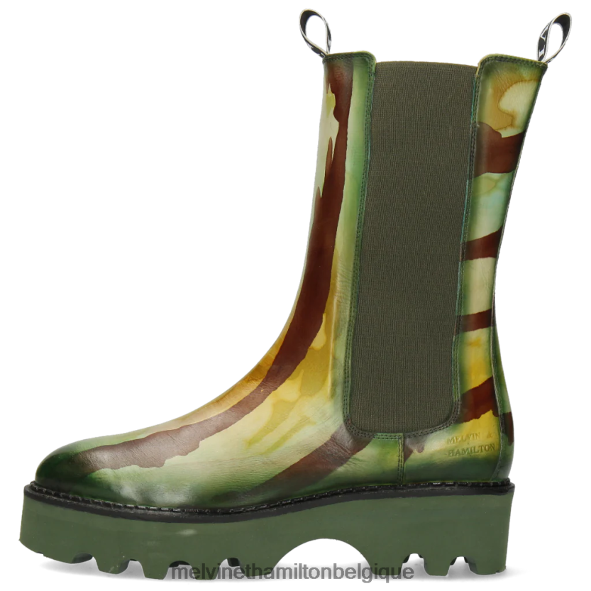 Melvin & Hamilton femmes Sybille 5 R442281218 bottes vert