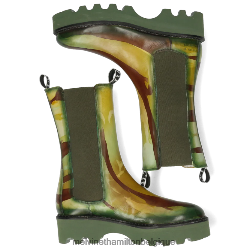 Melvin & Hamilton femmes Sybille 5 R442281218 bottes vert