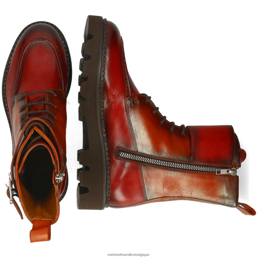 Melvin & Hamilton femmes jade 37 R442281197 bottes orange
