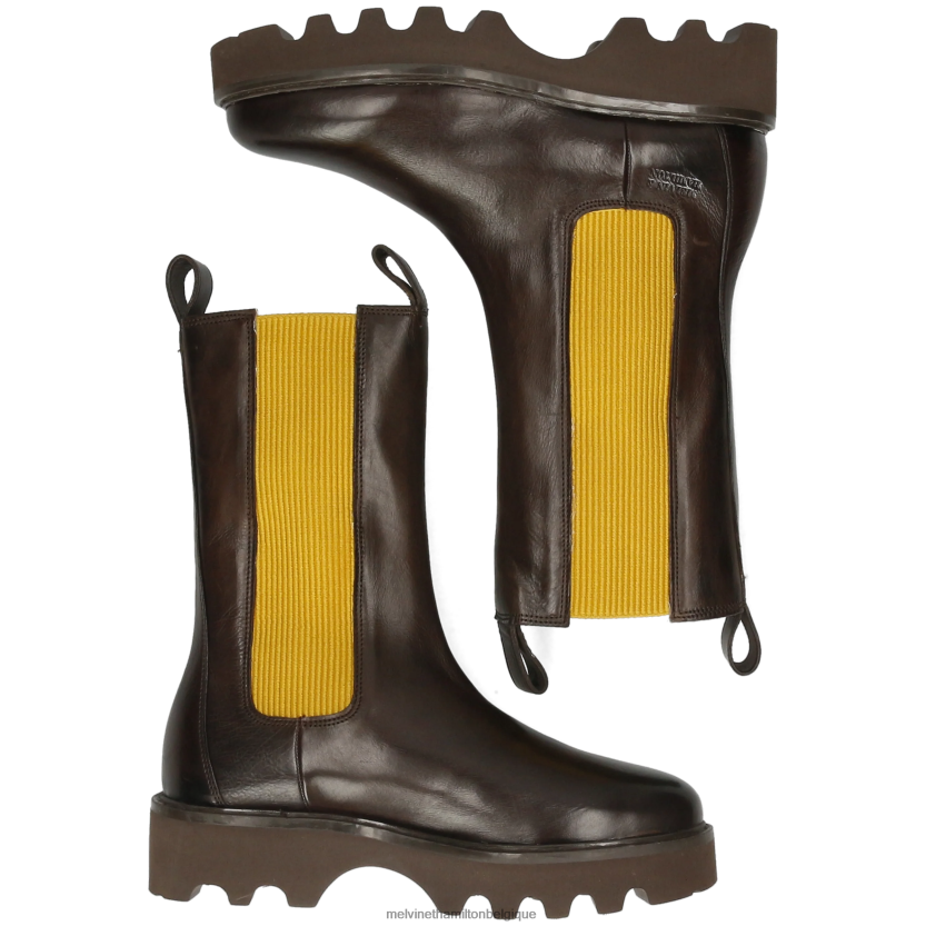 Melvin & Hamilton femmes mégane 14 R442281246 bottes brun