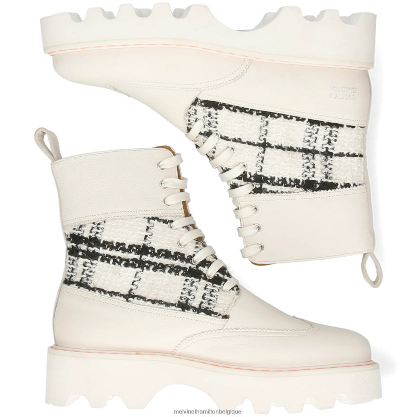 Melvin & Hamilton femmes mégane 38 R442281214 bottes blanc