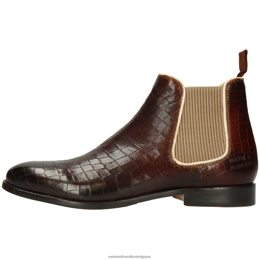 Melvin & Hamilton femmes Amélie 4 R44228931 bottines brun