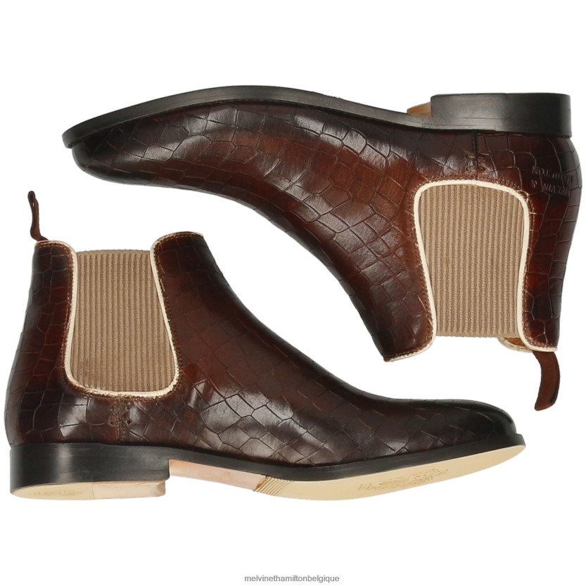 Melvin & Hamilton femmes Amélie 4 R44228931 bottines brun