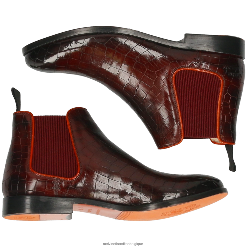 Melvin & Hamilton femmes Amélie 4 R44228967 bottines violet