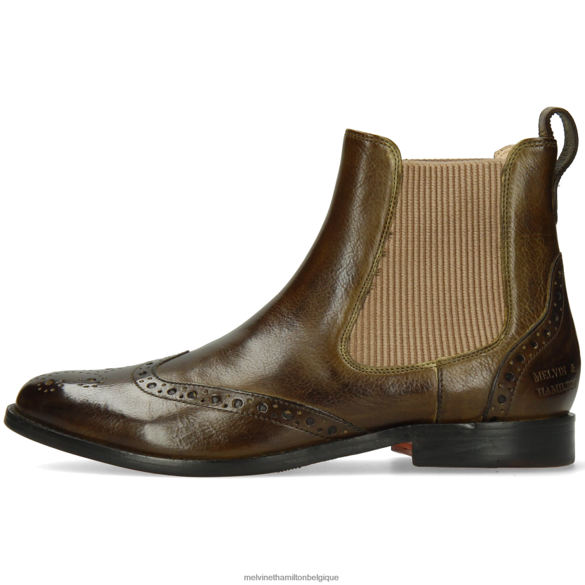 Melvin & Hamilton femmes Amélie 5 R44228919 bottines vert