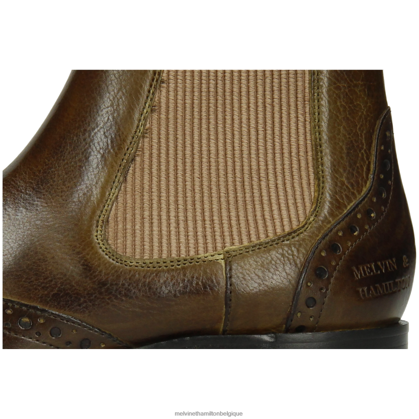 Melvin & Hamilton femmes Amélie 5 R44228919 bottines vert