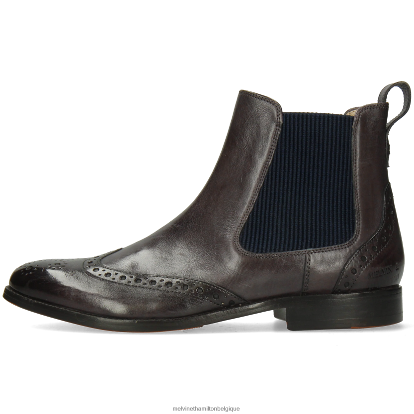 Melvin & Hamilton femmes Amélie 5 R44228991 bottines gris
