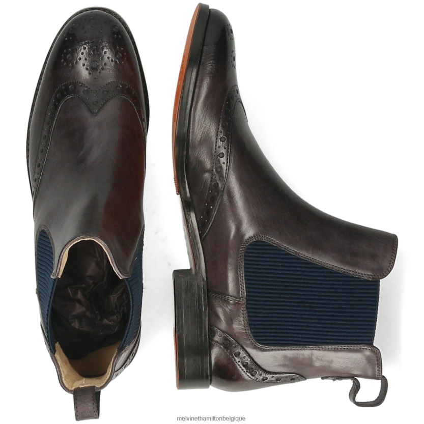 Melvin & Hamilton femmes Amélie 5 R44228991 bottines gris