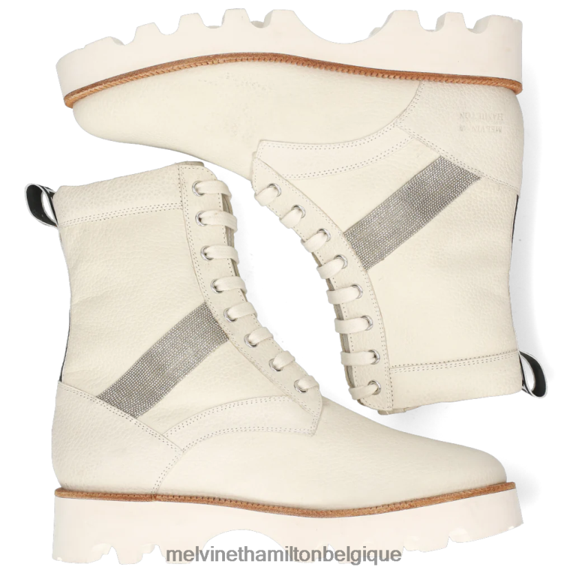 Melvin & Hamilton femmes Dakota 8 R442281053 bottines blanc