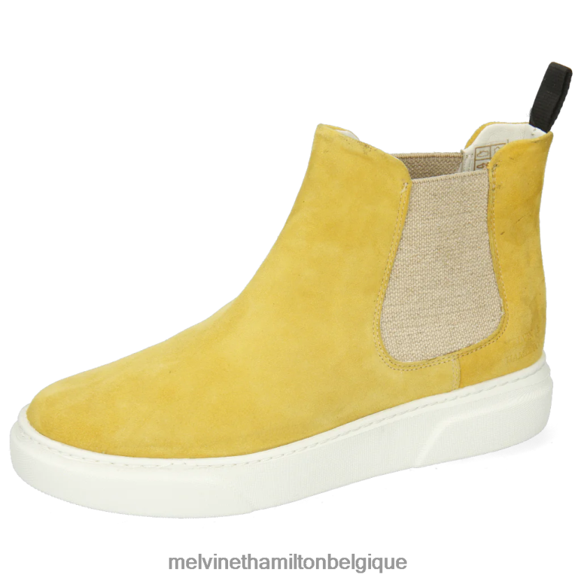 Melvin & Hamilton femmes Hailey 2 R442281119 bottines jaune