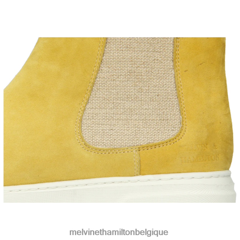 Melvin & Hamilton femmes Hailey 2 R442281119 bottines jaune