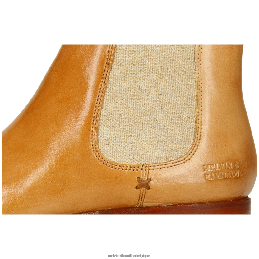 Melvin & Hamilton femmes Jessy 1 R44228786 bottines brun clair