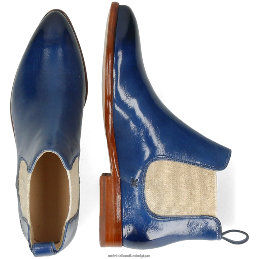 Melvin & Hamilton femmes Jessy 1 R44228852 bottines bleu
