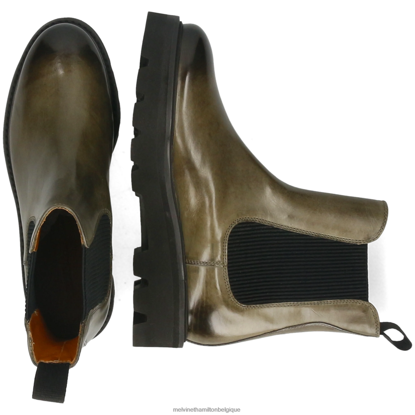 Melvin & Hamilton femmes Léonie 5 R44228806 bottines vert