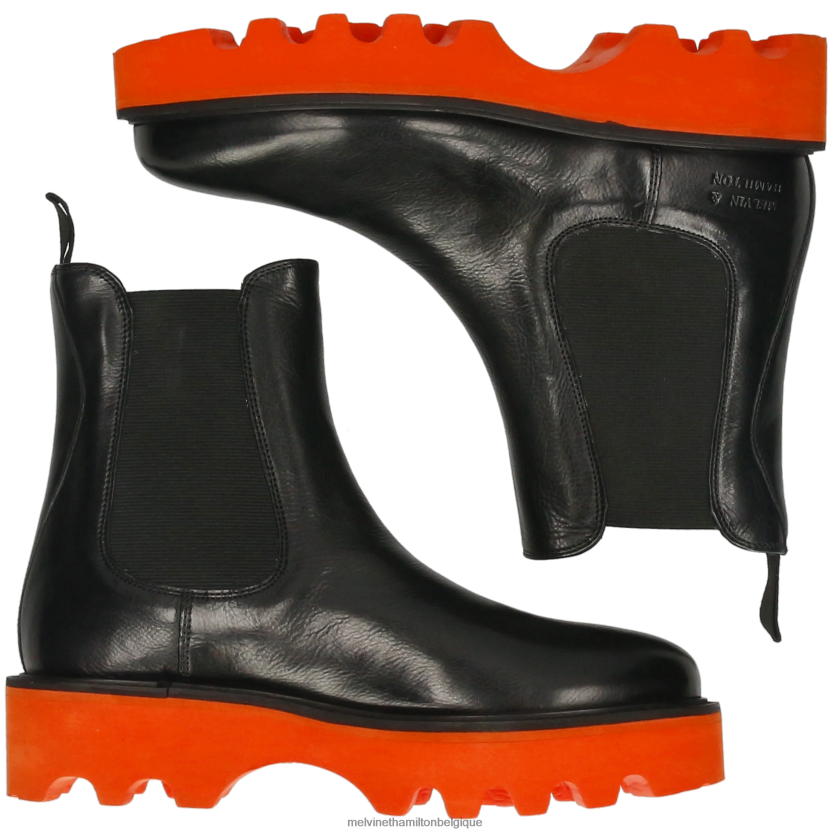 Melvin & Hamilton femmes Léonie 5 R44228876 bottines noir