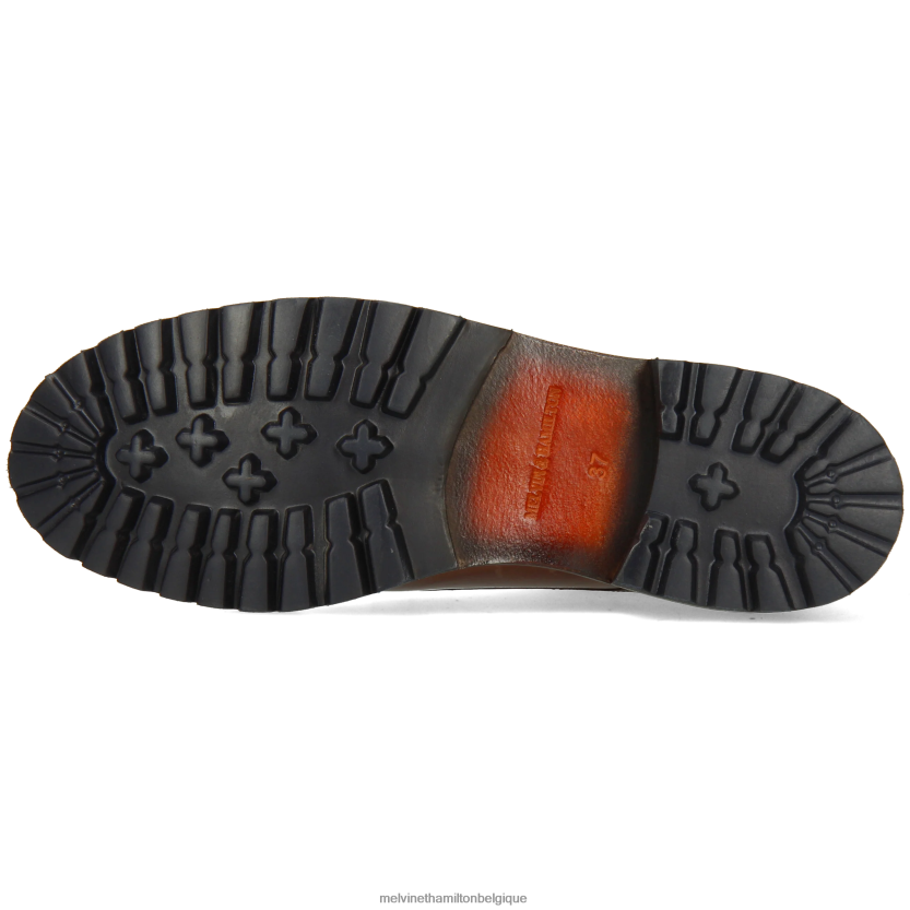 Melvin & Hamilton femmes Régine 7 R44228787 bottines brun