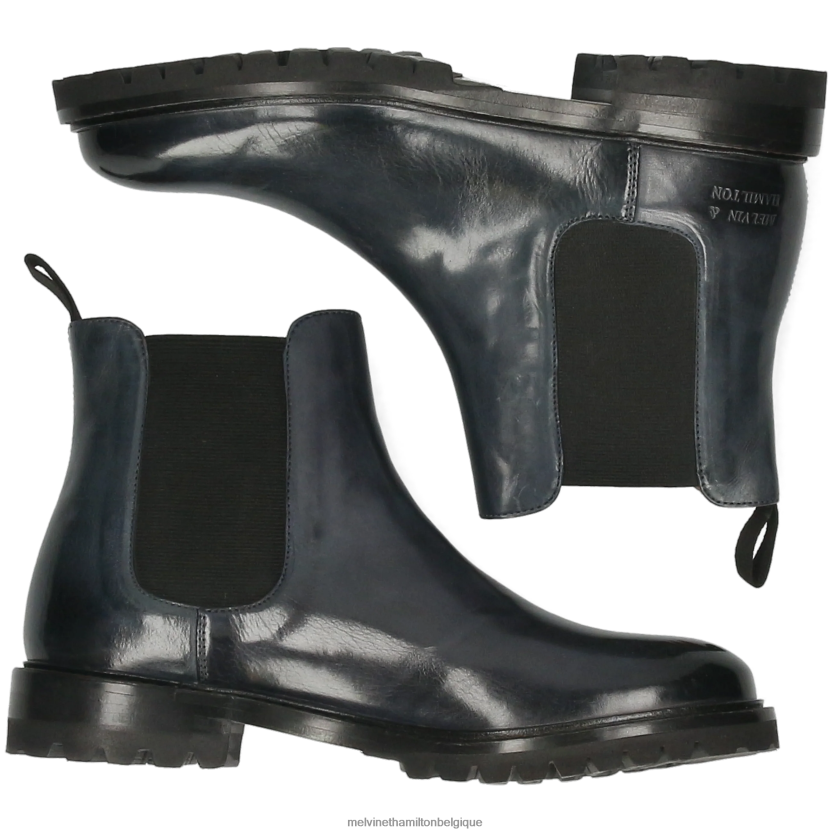 Melvin & Hamilton femmes Régine 8 R44228903 bottines bleu