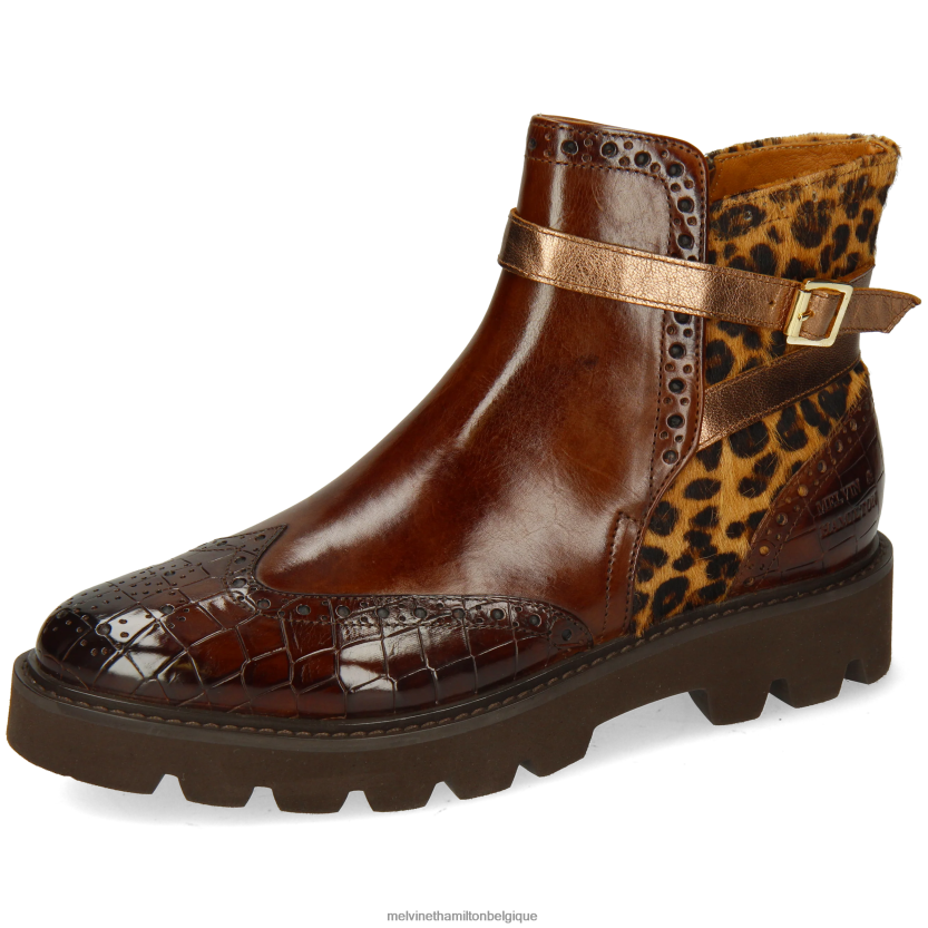 Melvin & Hamilton femmes Sélina 25 R44228894 bottines brun