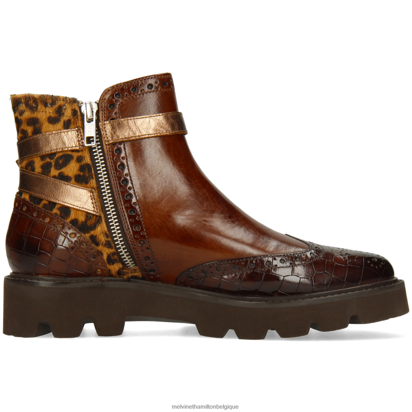 Melvin & Hamilton femmes Sélina 25 R44228894 bottines brun