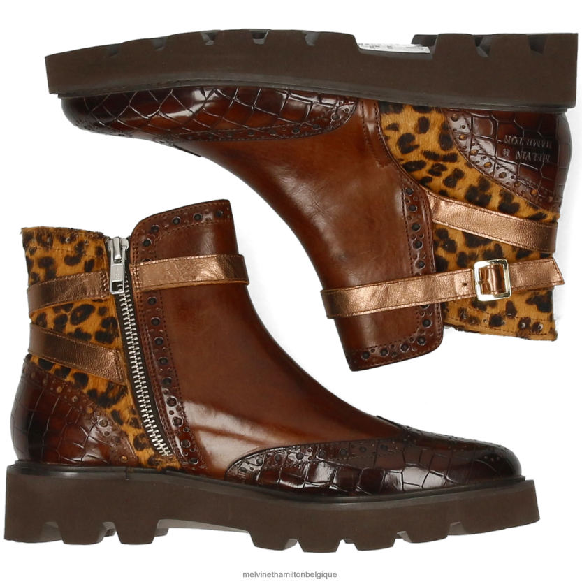 Melvin & Hamilton femmes Sélina 25 R44228894 bottines brun