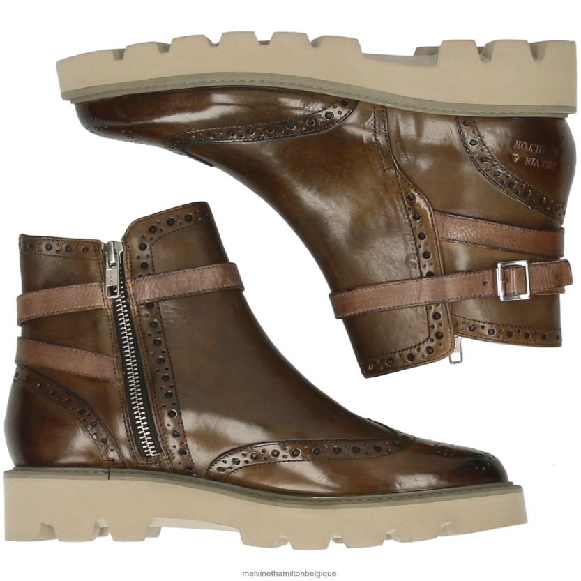 Melvin & Hamilton femmes Sélina 25 R44228904 bottines taupe