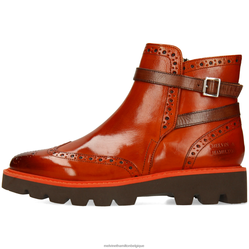Melvin & Hamilton femmes Sélina 25 R44228971 bottines orange