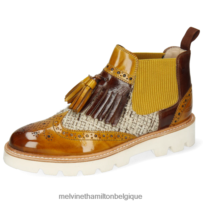 Melvin & Hamilton femmes Sélina 5 R442281047 bottines brun clair