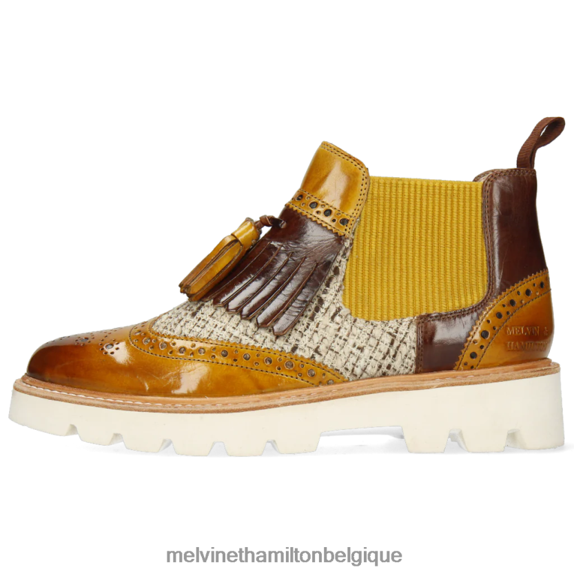 Melvin & Hamilton femmes Sélina 5 R442281047 bottines brun clair