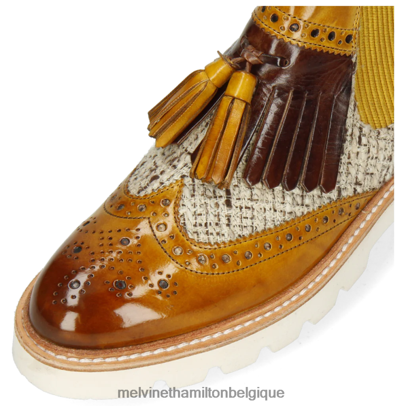 Melvin & Hamilton femmes Sélina 5 R442281047 bottines brun clair