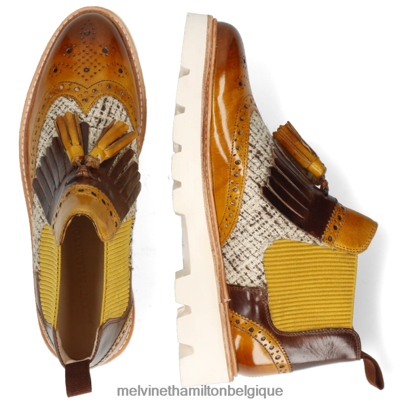 Melvin & Hamilton femmes Sélina 5 R442281047 bottines brun clair