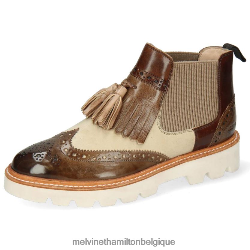 Melvin & Hamilton femmes Sélina 5 R442281082 bottines brun