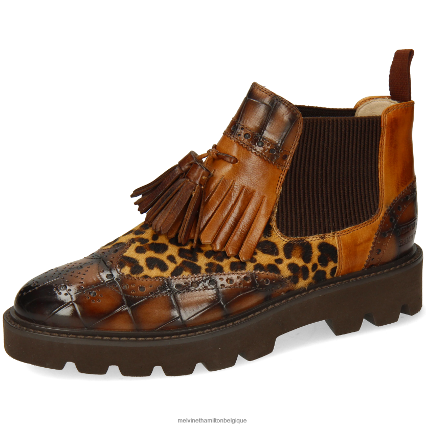 Melvin & Hamilton femmes Sélina 5 R44228869 bottines brun