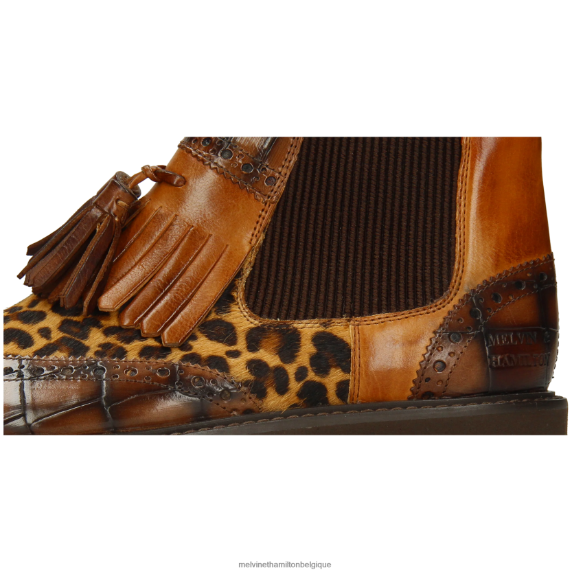 Melvin & Hamilton femmes Sélina 5 R44228869 bottines brun