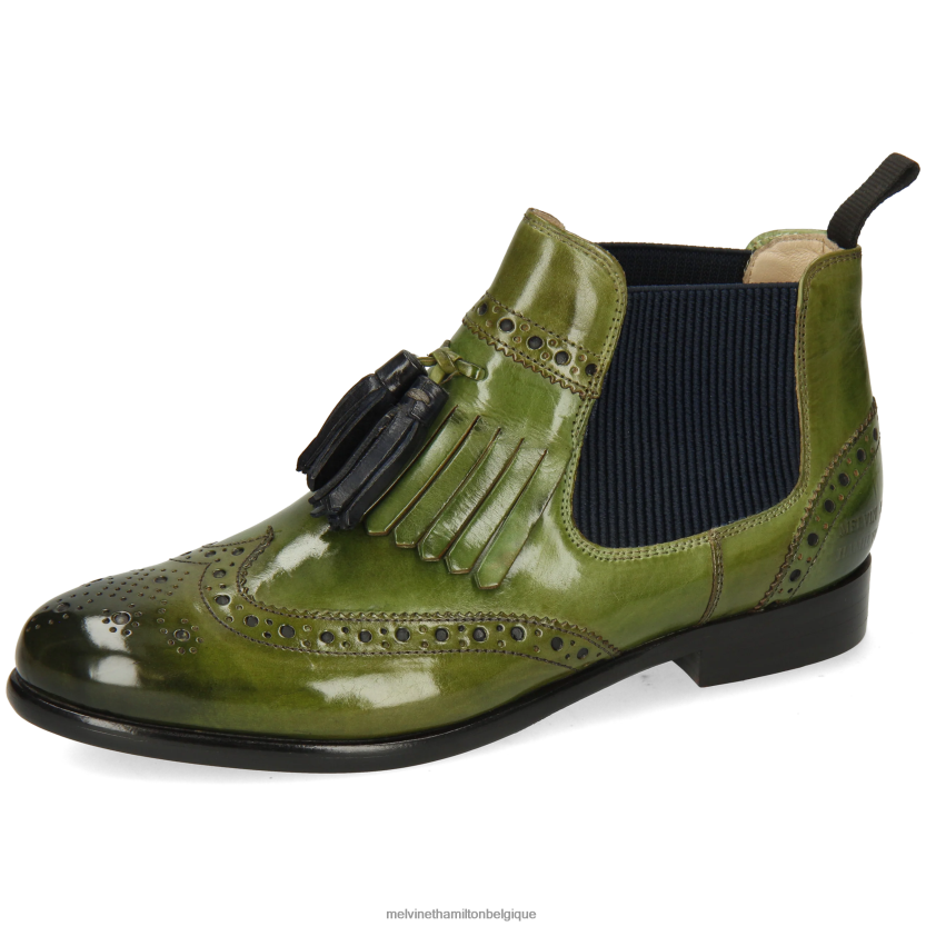 Melvin & Hamilton femmes Sélina 5 R44228981 bottines vert