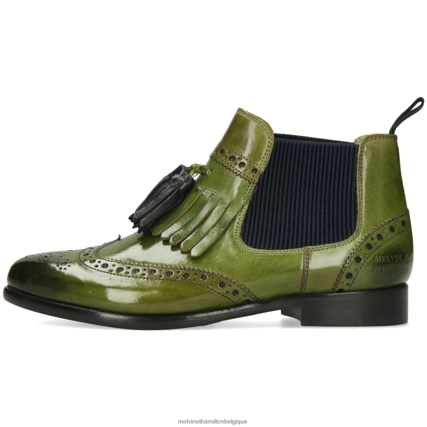 Melvin & Hamilton femmes Sélina 5 R44228981 bottines vert